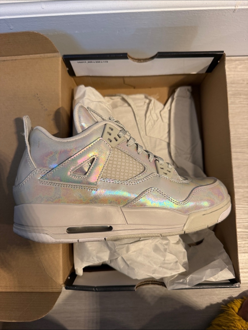 Jordan Air Jordan 4 Retro Pearl Iridescent Cream